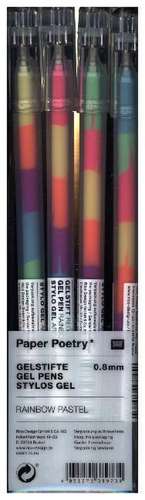 Gelstift Regenbogen Pastell, Set