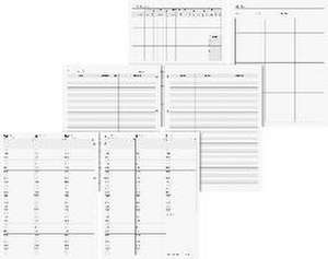 BRUNNEN Wochen-Ersatzkalendarium (2024/2025), 2 Seiten = 1 Woche, A4+, 224 Seiten