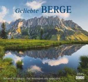 Geliebte Berge 2025 - DUMONT Wandkalender - mit den wichtigsten Feiertagen - Format 38,0 x 35,5 cm de DUMONT Kalender