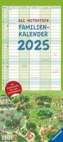 Ali Mitgutsch Familienkalender 2025 Wandkal. Familienplaner