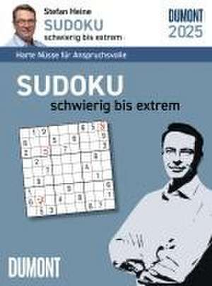 Heine, S: Stefan Heine Sudoku schwierig bis extrem 2025 - Ta