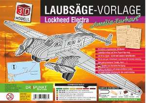 Laubsägevorlage Lockheed Electra de Schulze Media GmbH