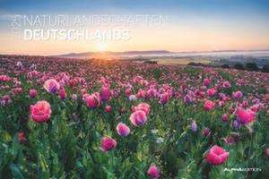 Naturlandschaften Deutschlands 2025 - Bildkalender 49,5x33 cm - die schönsten Landschaftsbilder Deutschlands - Wandkalender - Wandplaner de Alpha Edition