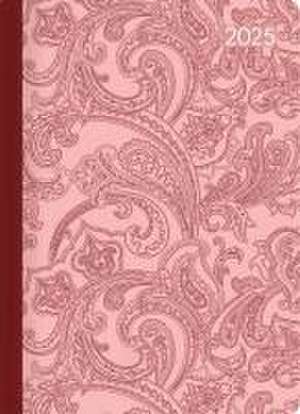 Daily Journal Style Paisley 2025 - Taschen-Kalender A6 - Leuchtturm - Day By Day - 352 Seiten - Notiz-Buch - Alpha Edition de Alpha Edition