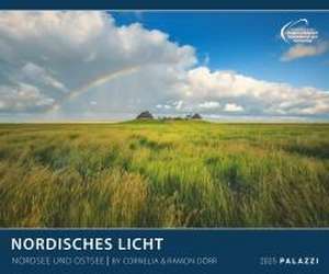 PALAZZI - Nordisches Licht 2025 Wandkalender, 60x50cm, Posterkalender mit faszinierenden Polarlichter, hochwertige Fotografie, eine Reise in die magische Welt des Nordens, internationales Kalendarium de PALAZZI Kalender