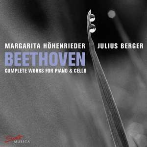 Beethoven-Complete Works For Piano And Cello de Margarita Berger Hohenrieder