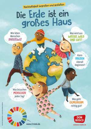 Die Erde ist ein großes Haus (Poster) de Susanne Brandt