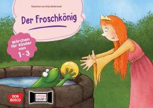 Der Froschkönig. Kamishibai Bildkartenset de Brüder Grimm