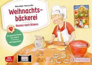 Weihnachtsbäckerei: Backen nach Bildern. Kamishibai Bildkartenset de Nina Held