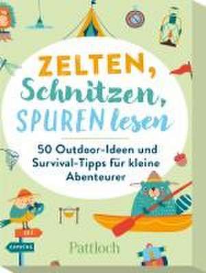 Zelten, Schnitzen, Spuren lesen de Klara Wiesel