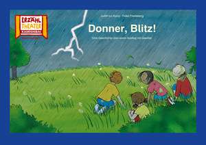 Donner, Blitz! / Kamishibai Bildkarten de Fides Friedeberg