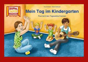 Mein Tag im Kindergarten / Kamishibai Bildkarten de Eva Christian