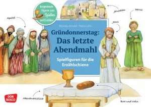 Gründonnerstag: Das letzte Abendmahl. Erzählschienen-Figurenset de Monika Arnold