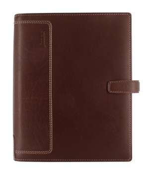 Filofax A5 Holborn brown organiser