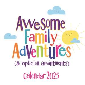 Bright Side, Family Adventures Planner Wall Calendar 2025 de Portico Designs Ltd