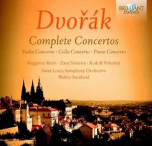 Complete Concertos-Violin/Cello/Piano de Walter/SLSO Ricci/Nelsova/Firkusny/Susskind