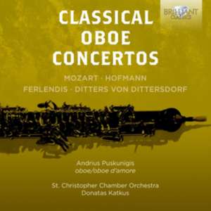 Classical Oboe Concertos de Donatas/St. Christopher Puskunigis, Andrius/Katkus