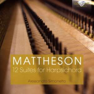 12 Suites For Harpsichord de Alessandro Simonetto