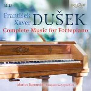 Dusek:Complete Music For Fortepiano de Marius Bartoccini