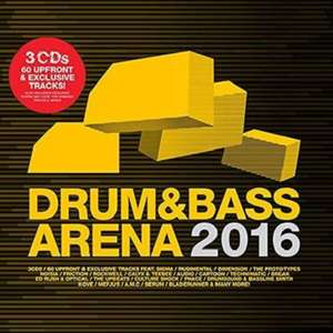 Drum & Bass Arena 2016 (3CD+MP3) de Various