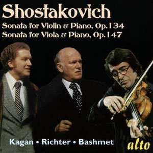 Violinsonate op.134/Bratschensonate op.147 de Sviatoslav/Kagan Richter