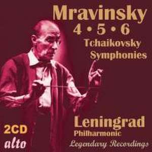 Sinfonien 4,5 & 6 de Yevgeni/Leningrad PO Mravinsky