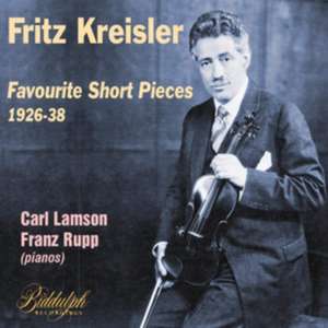 25 Favourite Short Pieces 1926-38 de Fritz Kreisler