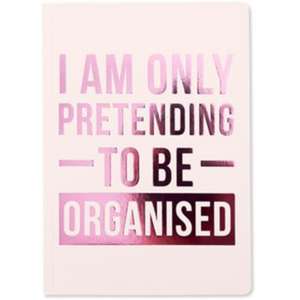 SLOGAN A5 NOTEBOOK I AM ONLY PRETENDING