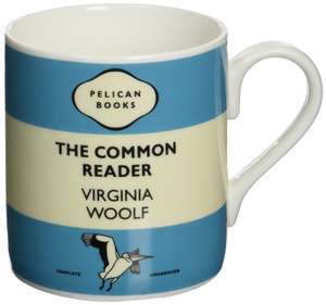 Common Reader Mug Light Blue de Virginia Woolf