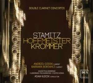 Doppelklarinettenkonzerte de Godek/Borowicz/Klocek/Kalisz Philharmonic