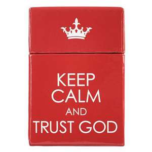 Box of Blessings - Keep Calm & Carry on