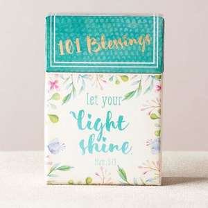 101 Blessings Let Your Light Shine Boxed Cards de Christian Art Gifts