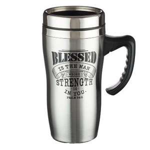 Blessed Sainless Steel Travel Mug de Christian Art Gifts