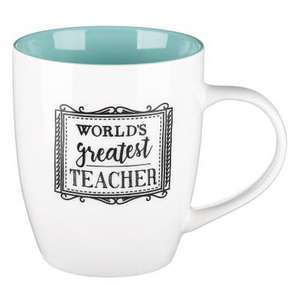 Mug World's Greatest Teacher de Christian Art Gifts