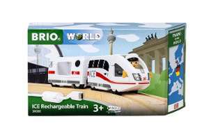 BRIO World - 36088 Trains of the World ICE Akkureisezug | Akku-betriebene Spielzeuglok für Kinder ab 3 Jahren