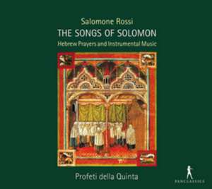 The Songs of Solomon de Rotem/Profeti della Quinta