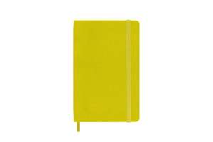 Moleskine Pocket Ruled Hardcover Silk Notebook: Hay Yellow de Moleskine