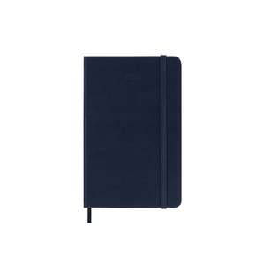 Moleskine 2024 12-Month Daily Pocket Hardcover Notebook: Sapphire Blue de Moleskine