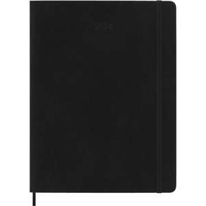 Moleskine 2024 12-Month Weekly XL Softcover Notebook: Black de Moleskine