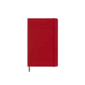 Moleskine 2025 12-Month Weekly Large Hardcover Notebook: Scarlet Red de Moleskine