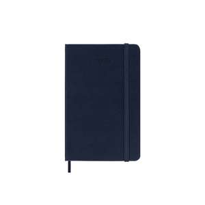 Moleskine 2025 12-Month Weekly Pocket Hardcover Notebook: Sapphire Blue de Moleskine