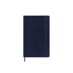 Moleskine 2025 18-Month Weekly Large Softcover Notebook: Sapphire Blue de Moleskine