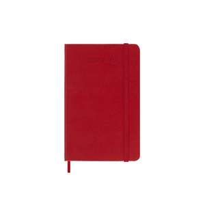 Moleskine 2025 18-Month Weekly Pocket Hardcover Notebook: Scarlet Red de Moleskine