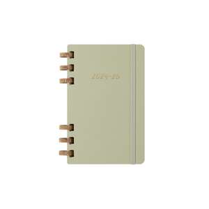 Moleskine 2025 12-Month Large Hardcover Academic Spiral Planner: Kiwi de Moleskine