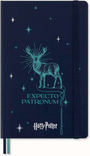 Moleskine Ltd. Ed. Harry Potter Large Ruled Notebook: Expecto Patronum de Moleskine