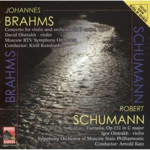 Violin Concerto/Fantasia op.131 de Johannes/Schumann Brahms