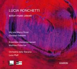 Action Music Pieces de Rossi/Dierstein/Pintscher/Ens. Intercontemporain