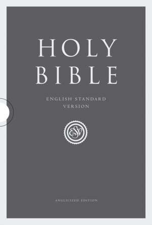 Holy Bible: English Standard Version (ESV) Anglicised Black Compact Gift Edition de Collins Anglicised ESV Bibles