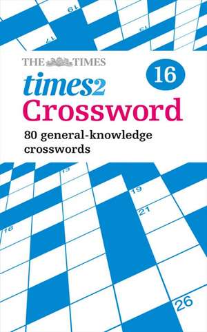 The Times Quick Crossword Book 16 de The Times Mind Games