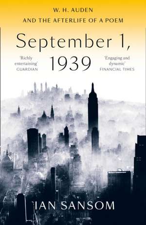 SEPTEMBER 1 1939 PB de Ian Sansom